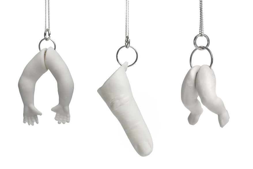 A selection of product photography created for the online shop & social media channels. Bespoke porcelain pendants created for 'The Uncanny: A Centenary' exhibition.